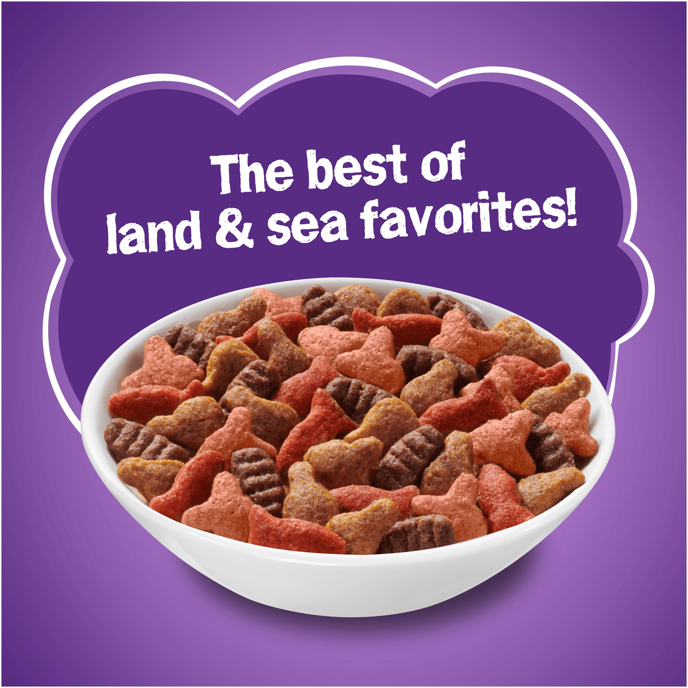 Friskies Surfin' & Turfin' Favorites Adult Dry Cat Food 3.15lb - Donations - Image 2