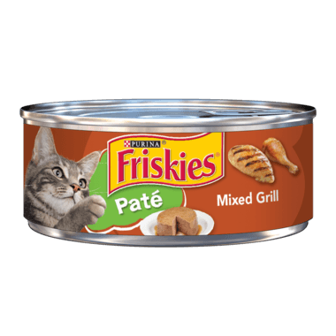 Friskies Paté Mixed Grill Adult Wet Cat Food 5.5oz - Donations