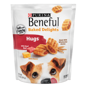 Beneful Baked Delights Hugs Dog Treats 9oz - Donations