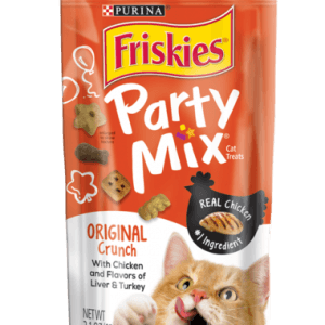 Friskies Party Mix Original Crunch Adult Cat Treats - Donations