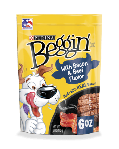 Beggin With Bacon And Beef Flavor Dog Treats 6oz - Donations