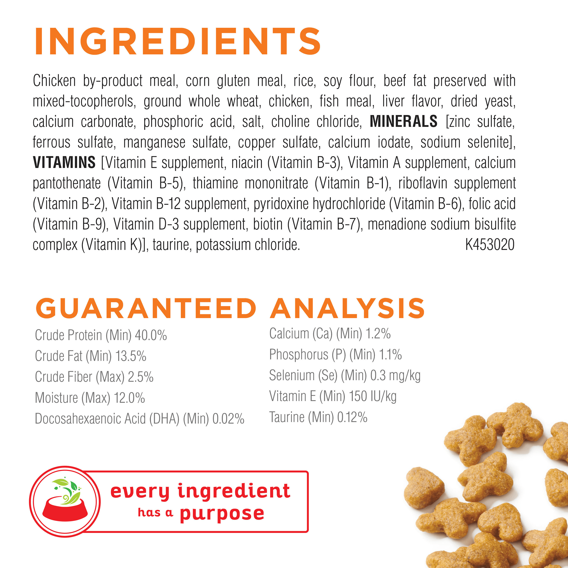 Kitten Chow Complete Cat Food 3.15lb - Donations - Image 2