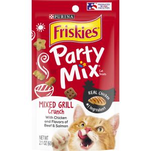 Friskies Party Mix Mixed Grill Adult Cat Treats - Donations