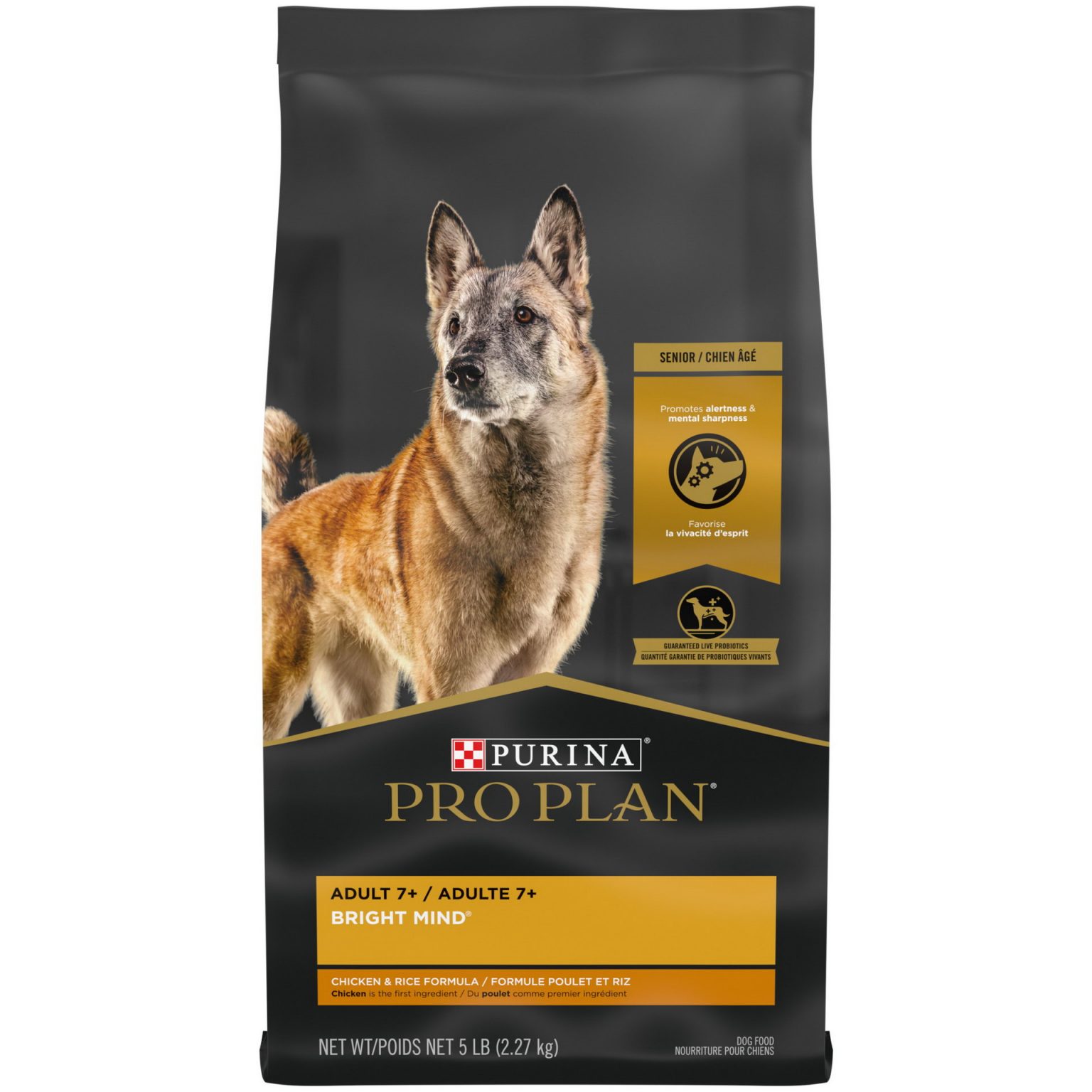 Purina Pro Plan Adult 7+ Bright Mind Chicken & Rice Formula – Purina ...