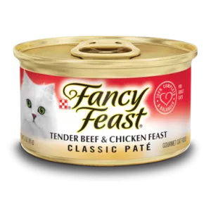 Fancy Feast® Classic Paté Tender Beef & Chicken Gourmet Wet Cat Food 3oz