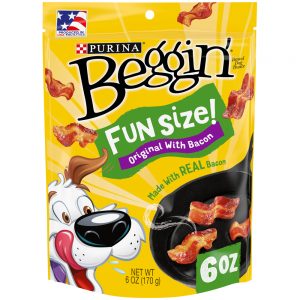 Beggin Fun Size Original Bacon Flavor Dog Treats 6oz