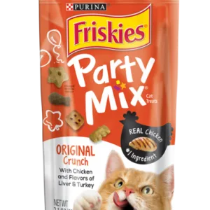 Friskies Party Mix Original Crunch Adult Cat Treats 2.1oz