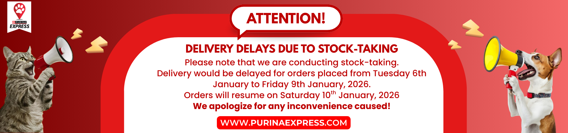 Stock Taking Notice! (1920 x 450 px)